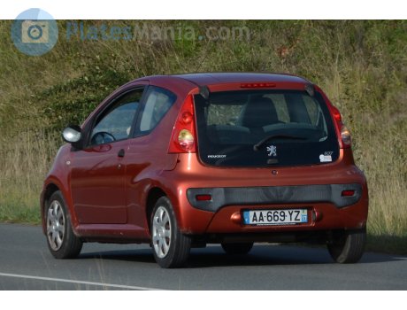 AA-669-YZ, Peugeot 107