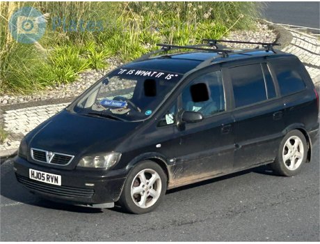 HJ05 RVN, Vauxhall Zafira