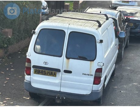 V945 HAA, Toyota HiAce