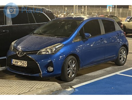 KAN-7560, Toyota Yaris