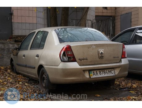 AA 8784 MC, Renault Clio Symbol