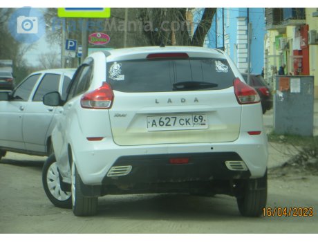 а627ск69, Lada (VAZ) XRAY