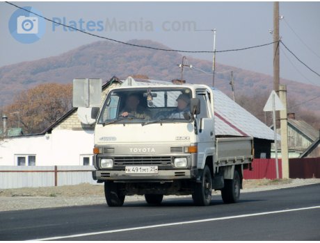 к491мт25, Toyota HiAce