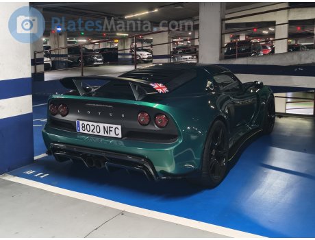 8020 NFC, Lotus Exige