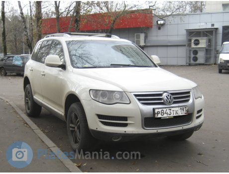 р843тк197, Volkswagen Touareg
