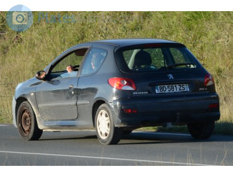 BD-581-ZS, Peugeot 206