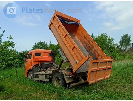 а678хв750, KamAZ 4325