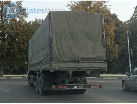 1381 ак 43, KamAZ 6511