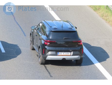 WA 8368K, Opel Frontera