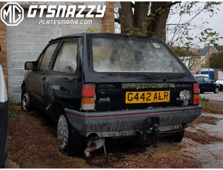 G442 ALR, Vauxhall Nova