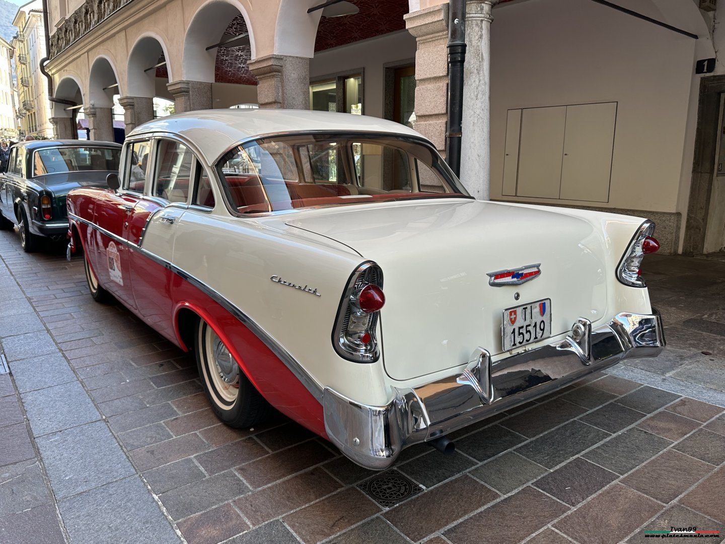 TI 15519, Chevrolet 210 2nd gen 1956 4-door Hardtop (2113-1039; A-body), 1st facelift, 1955–1956