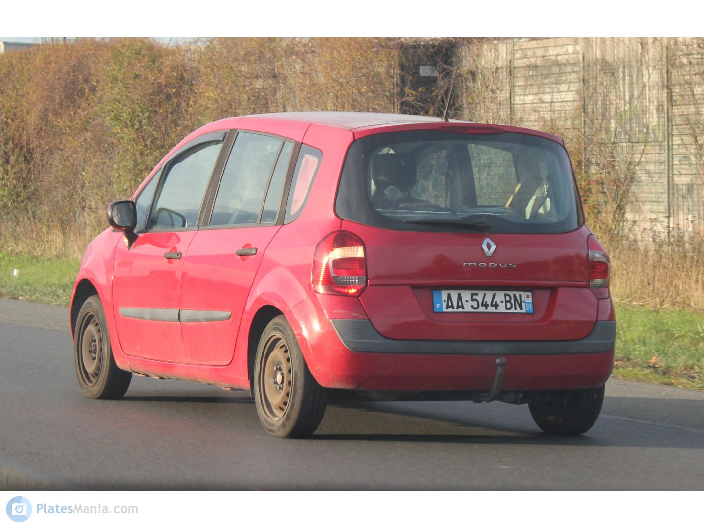AA-544-BN, Renault Modus 1st gen Grand (J77), facelift, 2008–2012