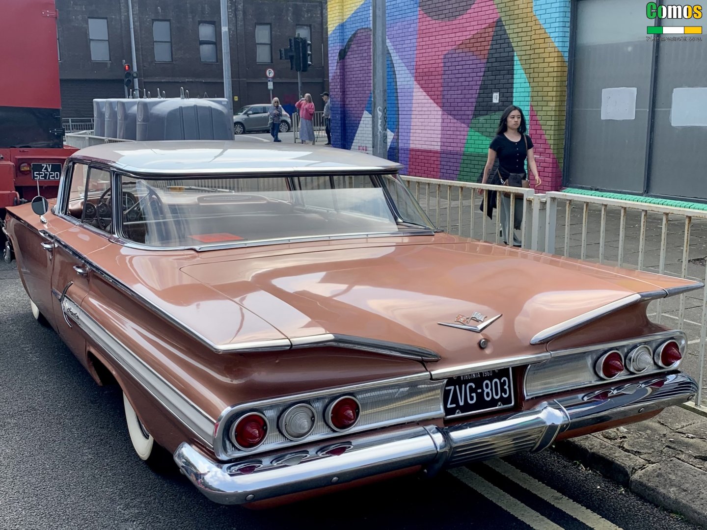 ZV 6803, Chevrolet Impala 2nd gen 1960 4-door Sedan (1719/1819; B-body), facelift, 1959–1960