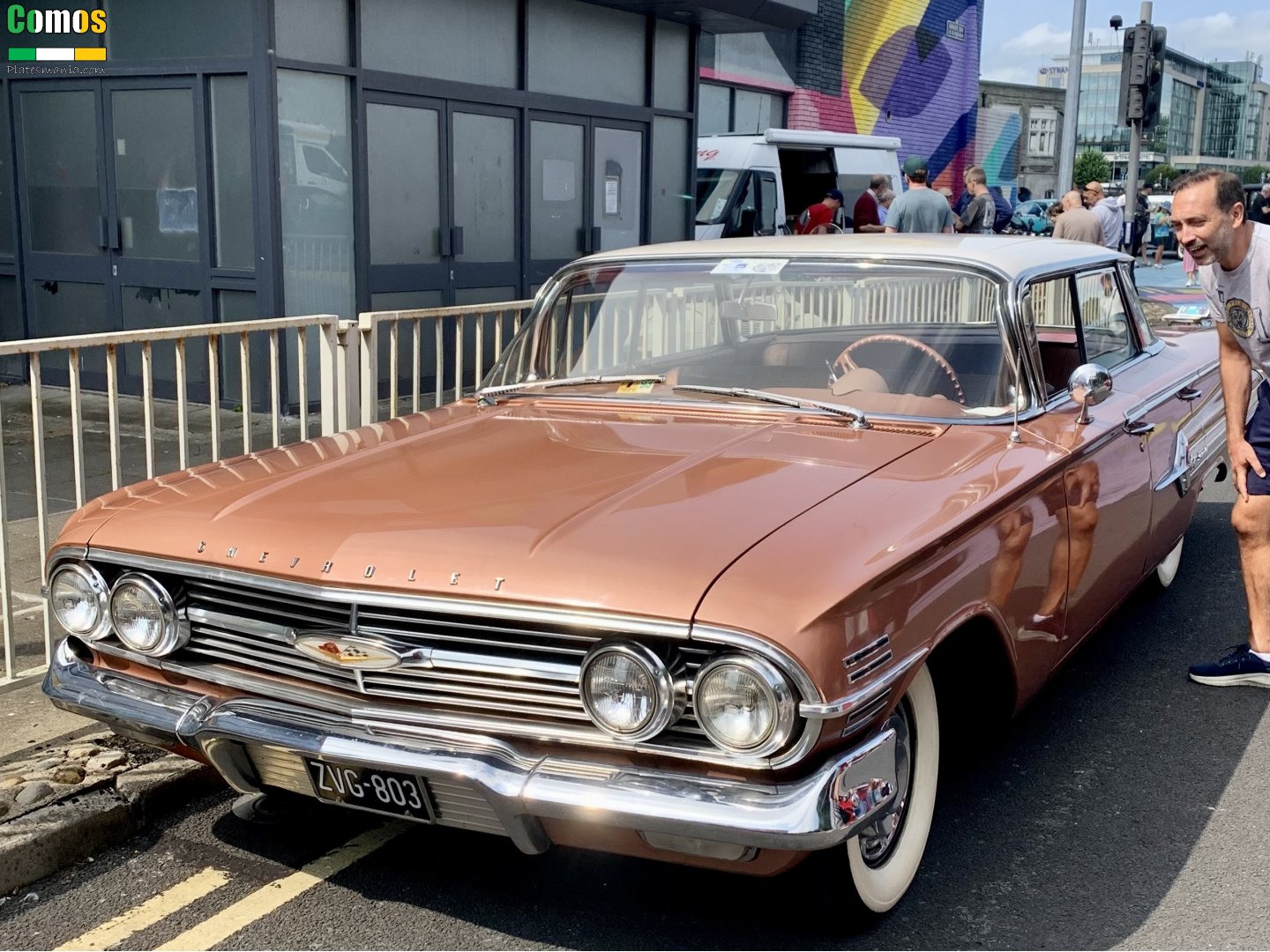 ZV 6803, Chevrolet Impala 2nd gen 1960 4-door Sedan (1719/1819; B-body), facelift, 1959–1960