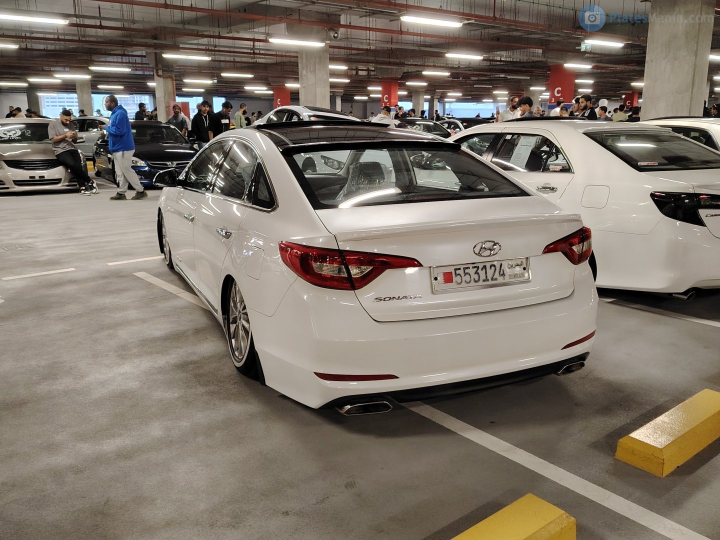 553124, Hyundai Sonata 7th gen (LF), 2014–2018