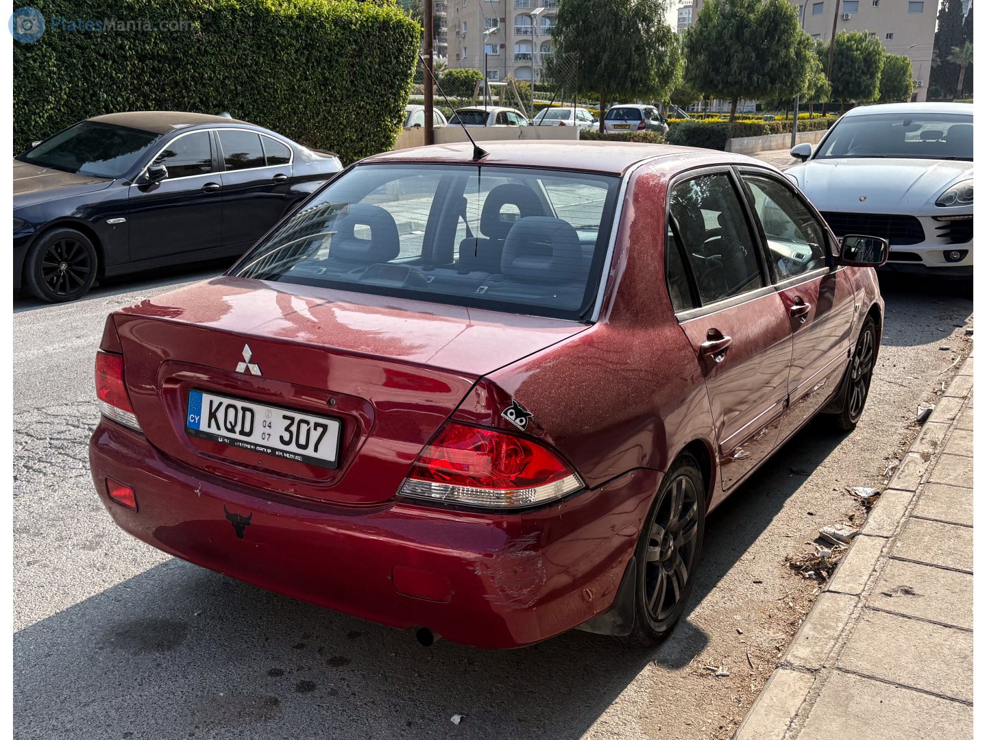 KQD 307, Mitsubishi Lancer 7th gen Sedan (CS; Global-market), facelift, 2003–2010