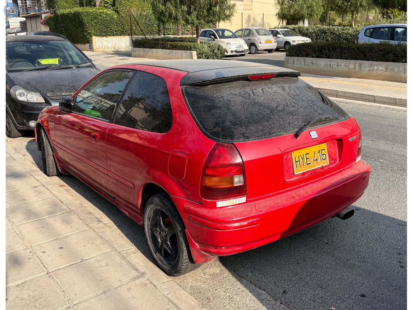 HYE 416, Honda Civic 6th gen Hatchback (EK; Global-market), 1995–2000