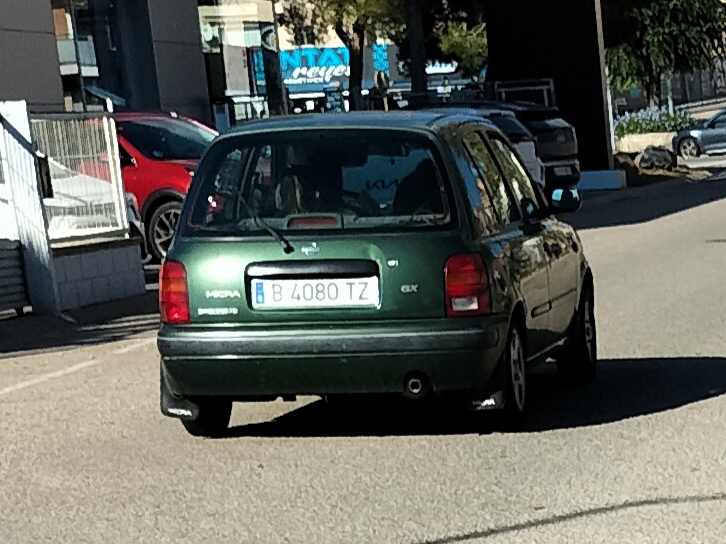 B 4080 TZ, Nissan Micra 2nd gen 5-door Hatch (K11), 1992–2003