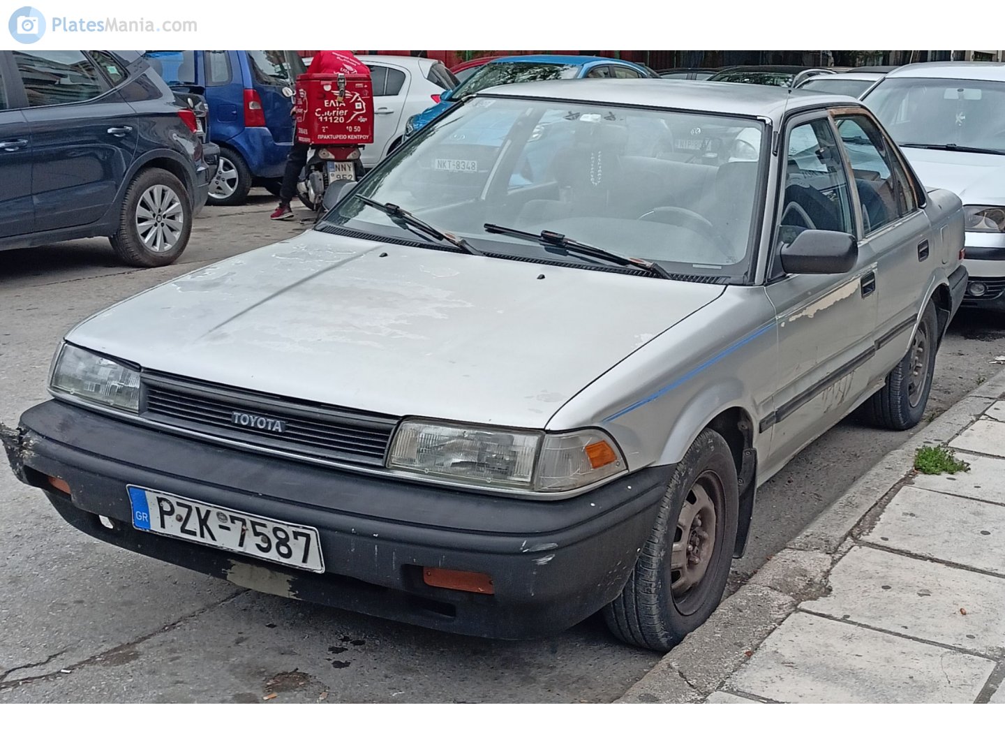 PZK-7587, Toyota Corolla 6th gen Sedan (E90), 1987–1992