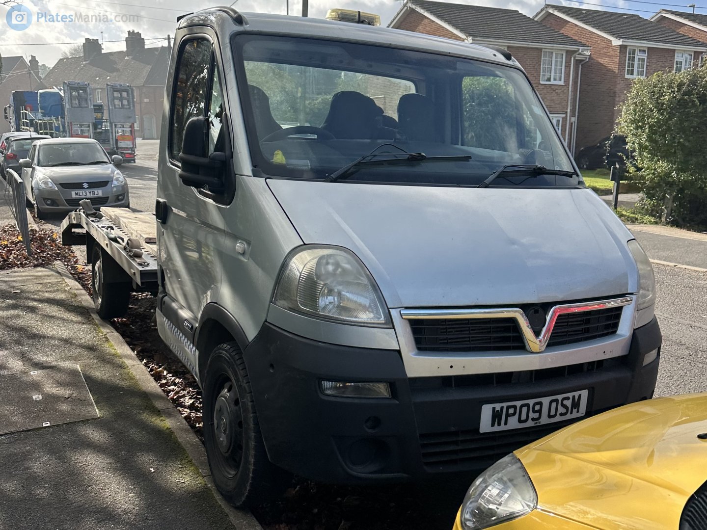 WP09OSM, Vauxhall Movano 1st gen Single Cab (A; X70), facelift, 2003–2010