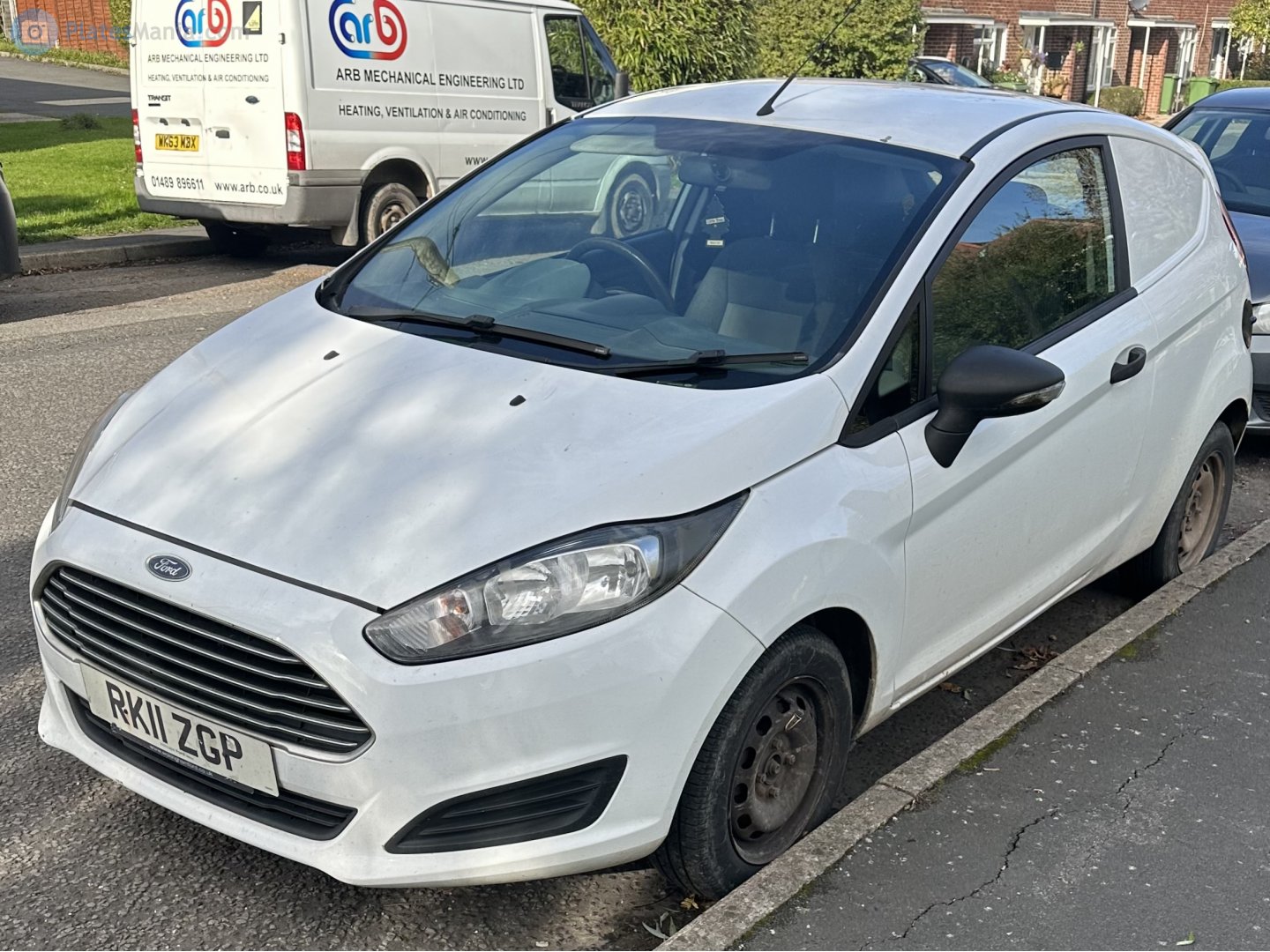 RK11ZGP, Ford Fiesta 6th gen 3-door Van (B299; JA8), facelift, 2012–2017