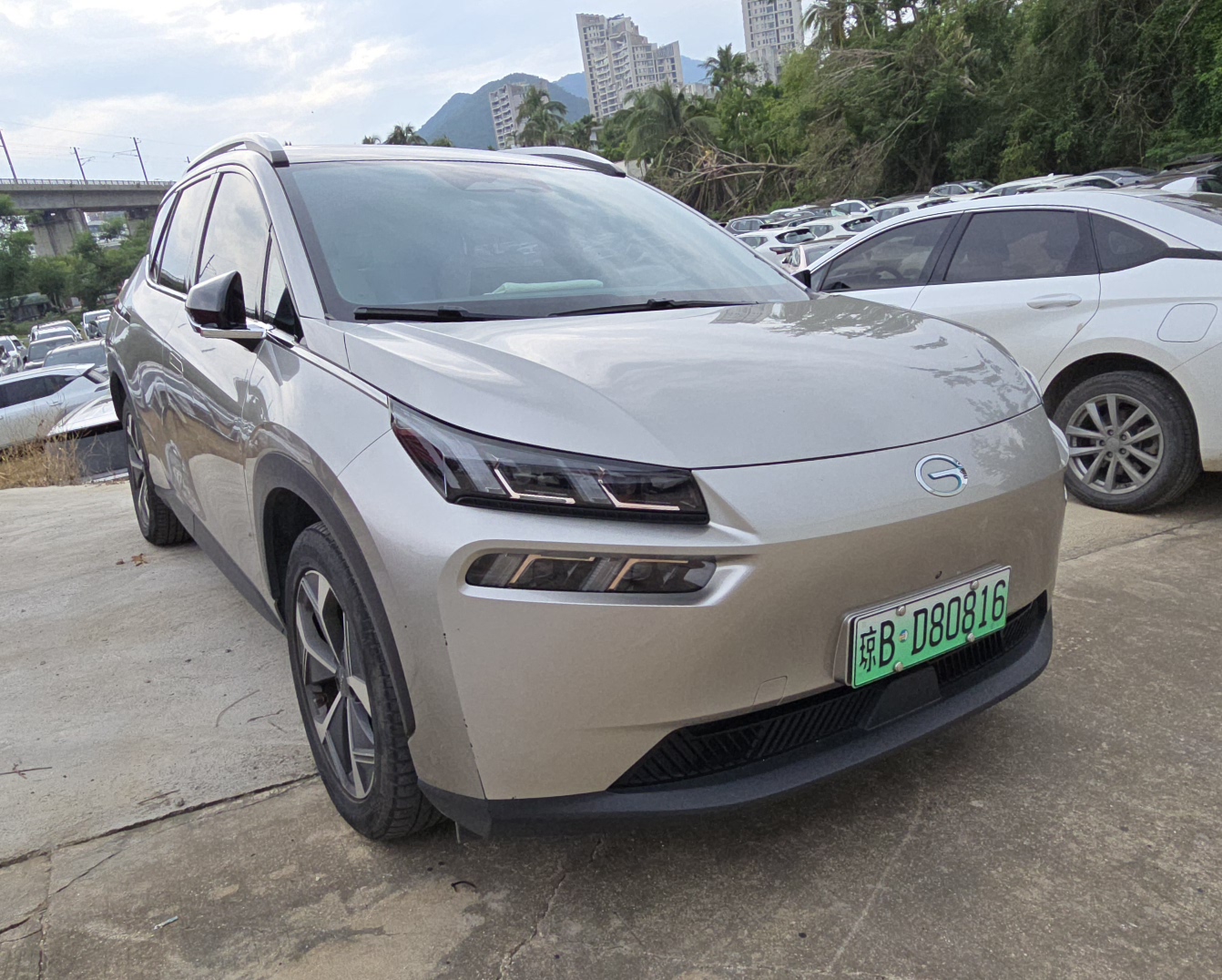 琼B·D80816, Aion (GAC NE) V 1st gen Plus, 2021–2024