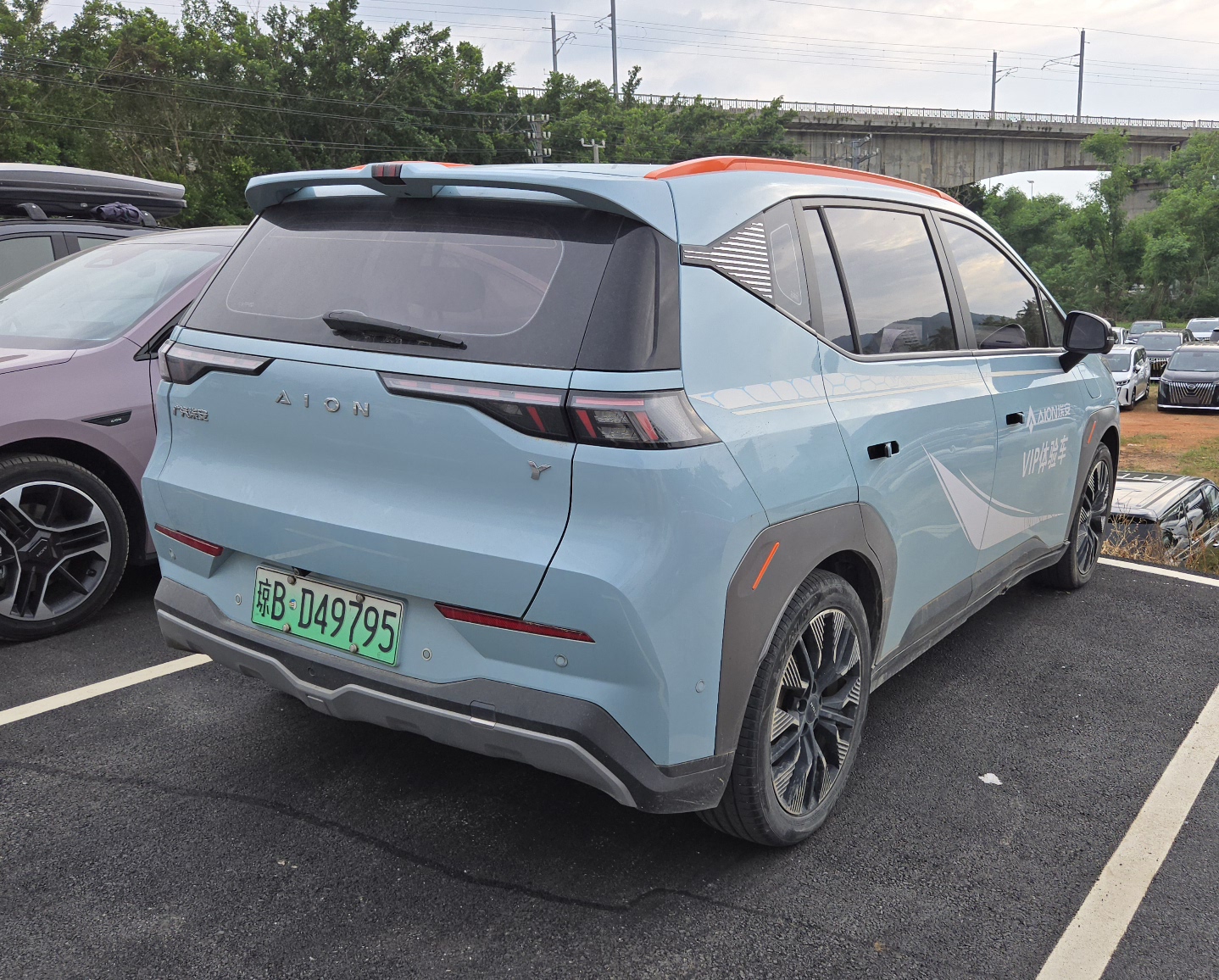 琼B·D49795, Aion (GAC NE) Y 1st gen, 2021–2022