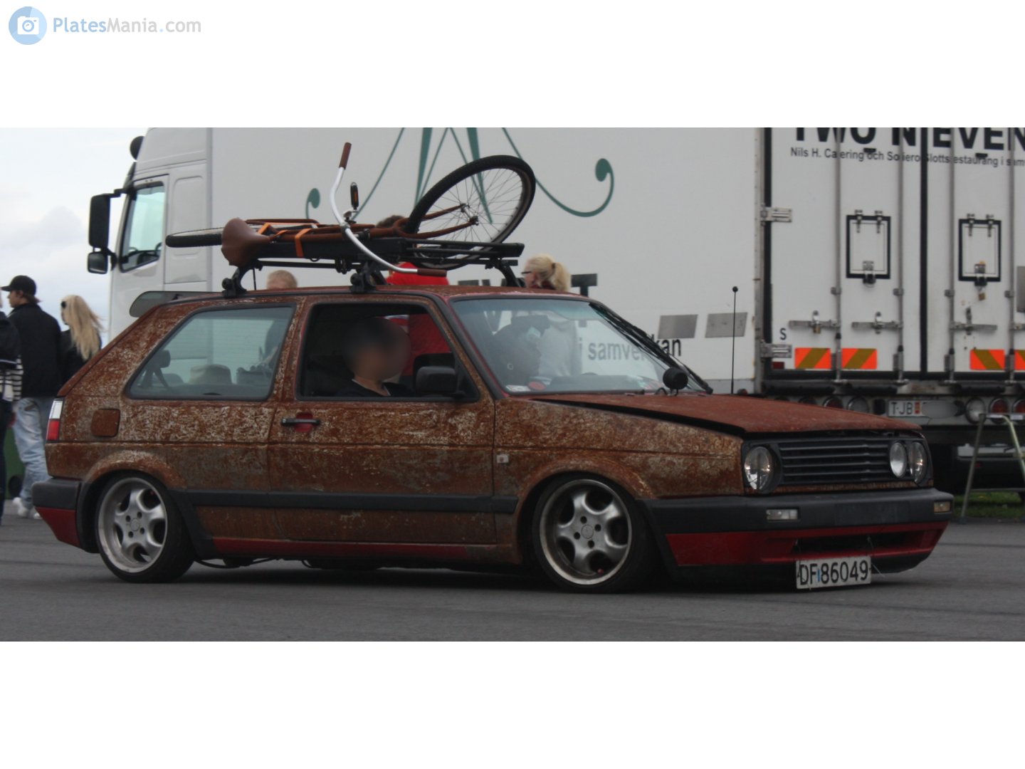 DF 86049, Volkswagen Golf 2nd gen 3-door Hatch (19/1G), 1983–1992