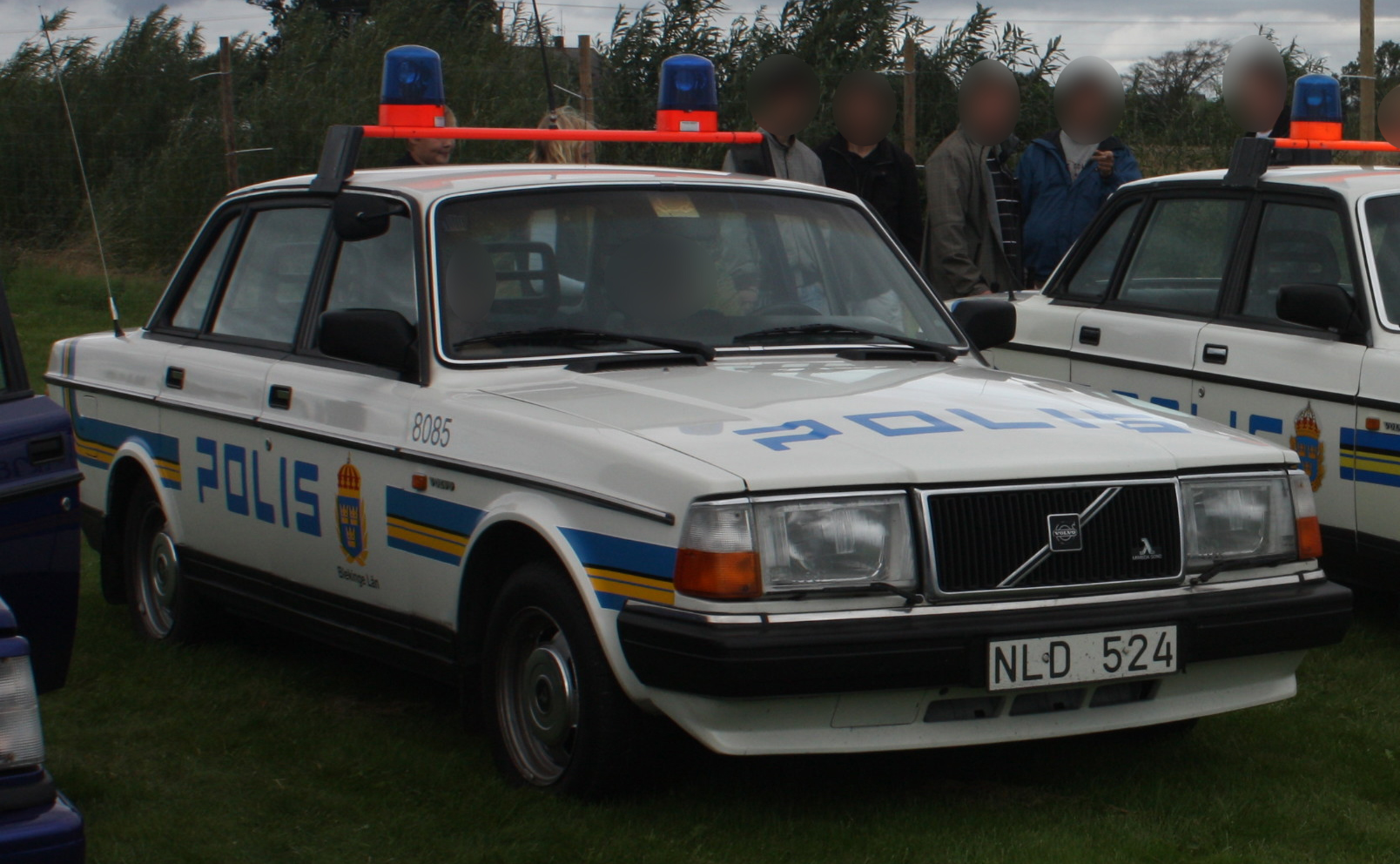 NLD 524, Volvo 240-Series 1st gen 4-door Sedan (244), facelift, 1978–1993