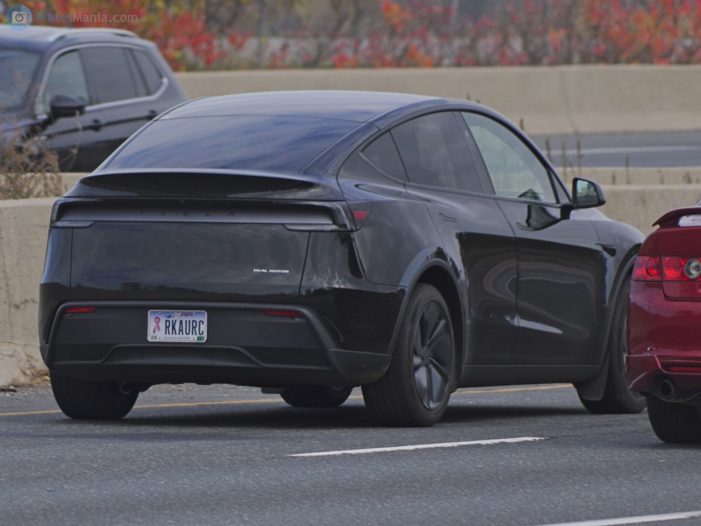 RKAURC, Tesla Model Y 1st gen (5YJY), facelift, 2025–