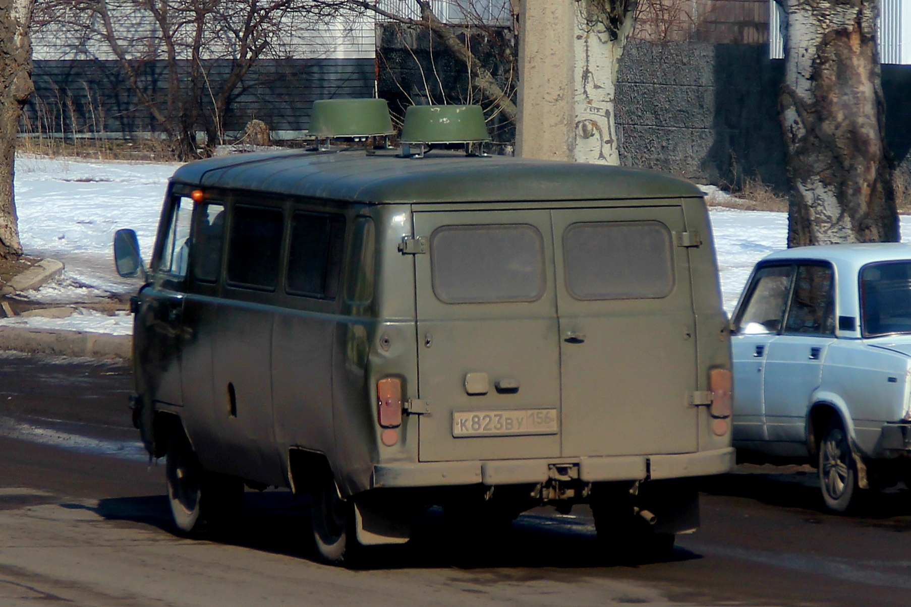 к 823 ву 156, UAZ 452 452В/2206 Minibus, 1967–