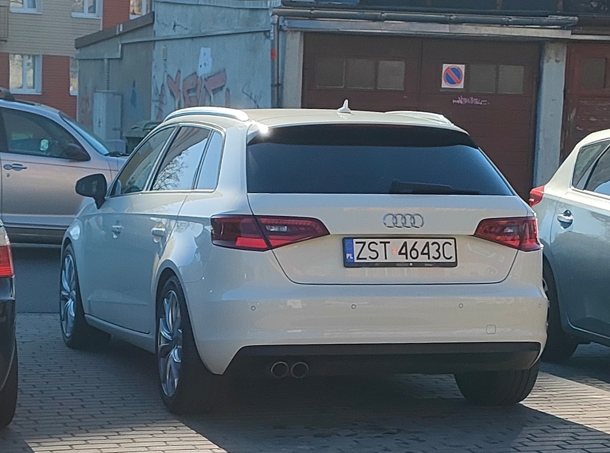 ZST 4643C, Audi A3 3rd gen Sportback (8VA/8VF), 2013–2016