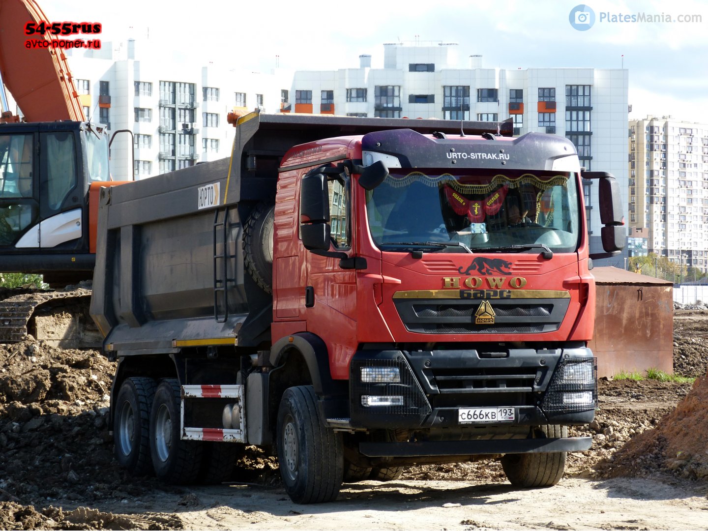 с 666 кв 193, CNHTC (Sinotruk) Howo / Sitrak G/T-Series T5G/TX Export Sitrak Cab, 2020–