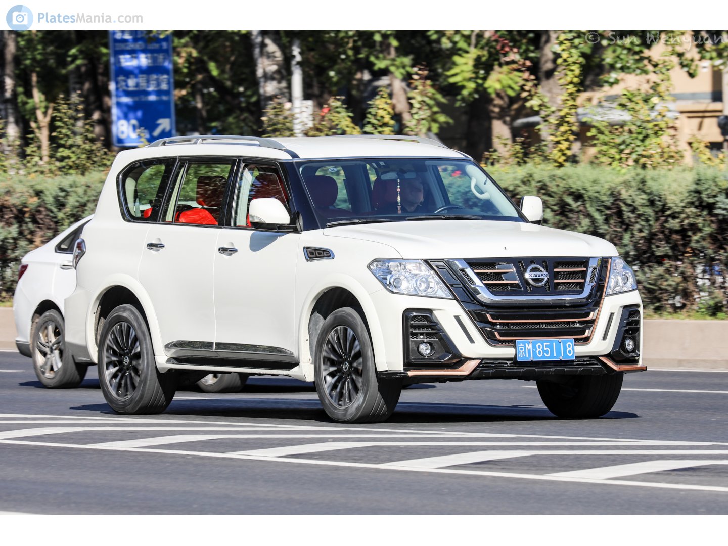 京M·85118, Nissan Patrol 6th gen (Y62), 1st facelift, 2014–2019