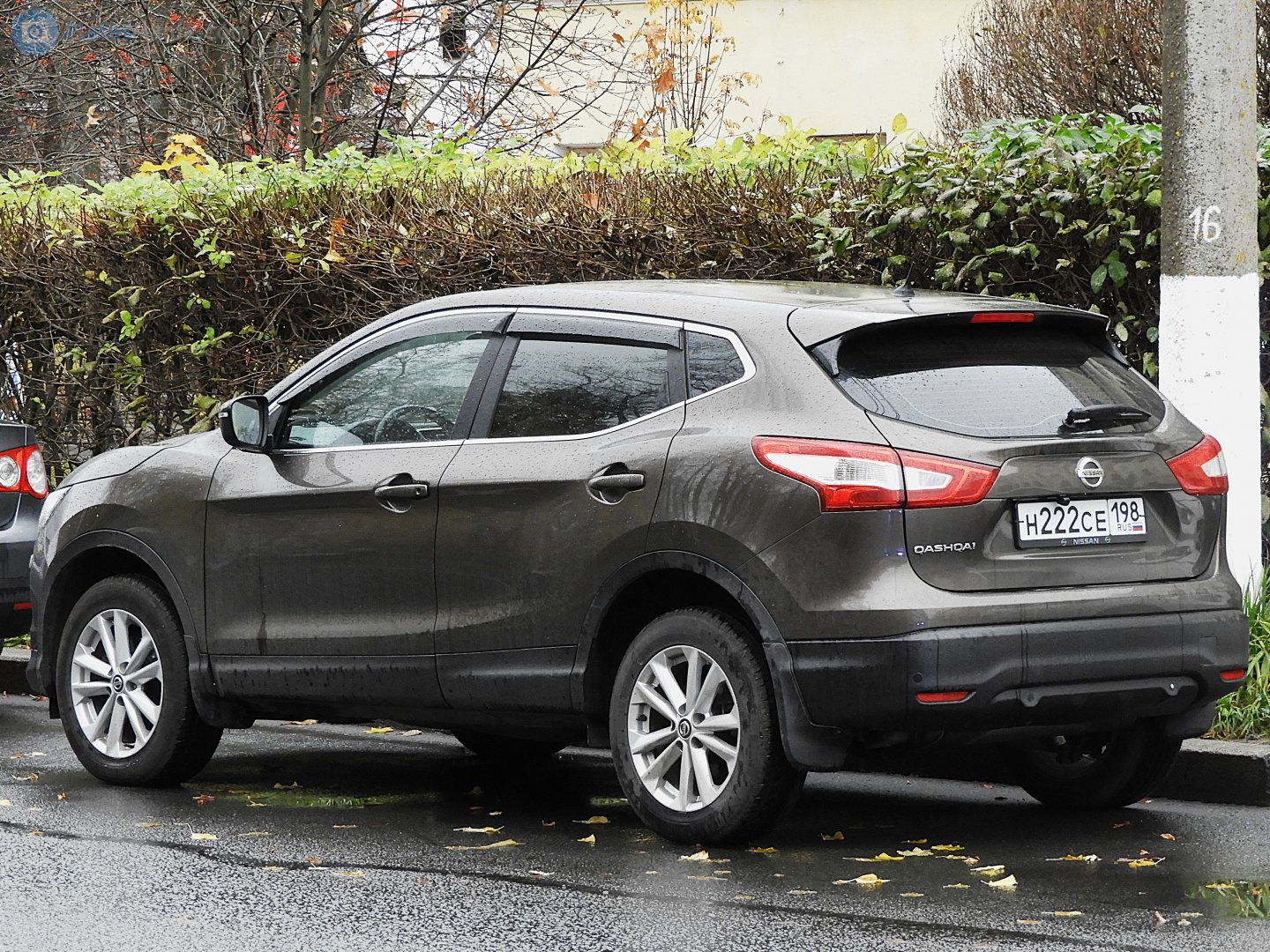 н 222 се 198, Nissan Qashqai 2nd gen (J11), 2014–2017 (–2019 for others)