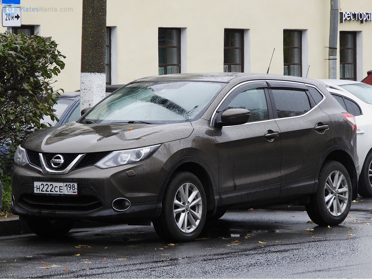 н 222 се 198, Nissan Qashqai 2nd gen (J11), 2014–2017 (–2019 for others)