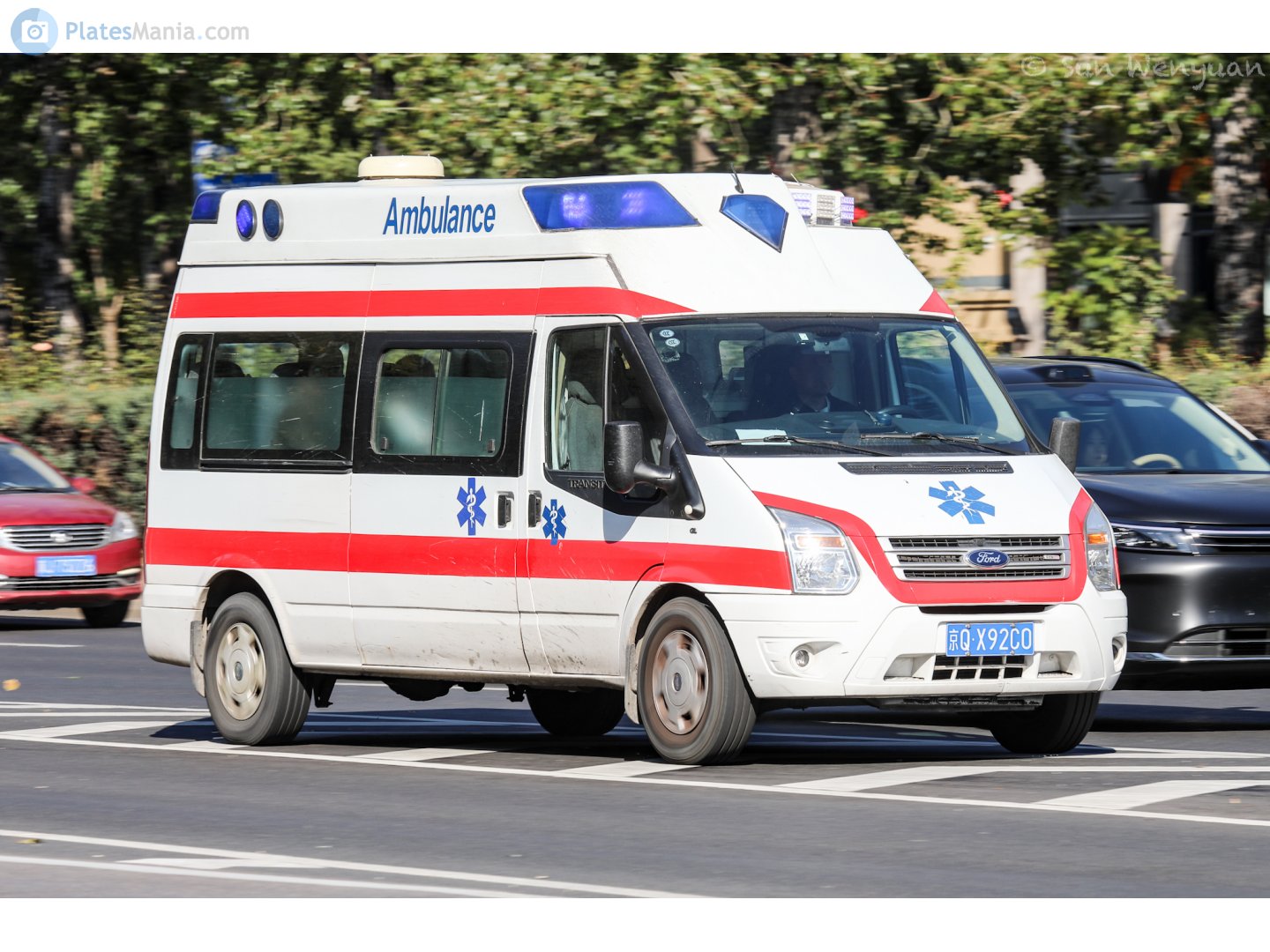 京Q·X92C0, Ford Transit 3rd gen (CN-market), 2nd facelift, 2013–2020