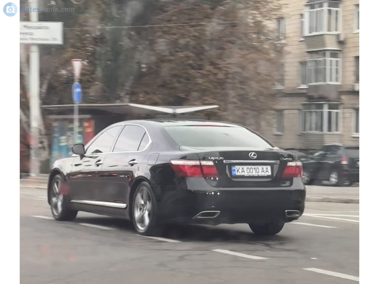 KA 0010 AA, Lexus LS 4th gen (XF40), 2006–2012