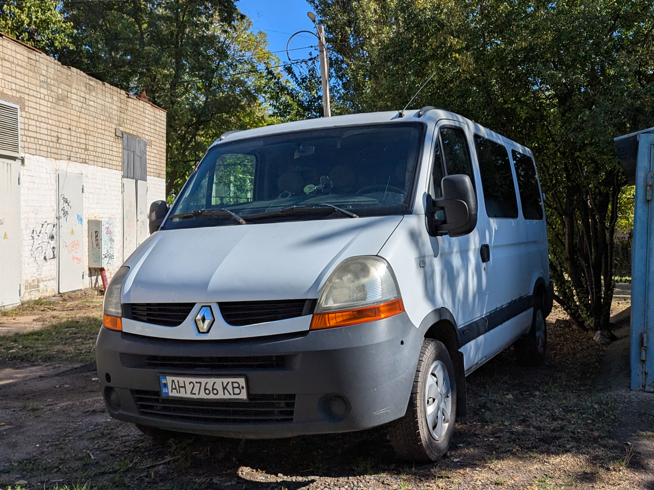 AH 2766 KB, Renault Master 2nd gen Van (F70), facelift, 2003–2010
