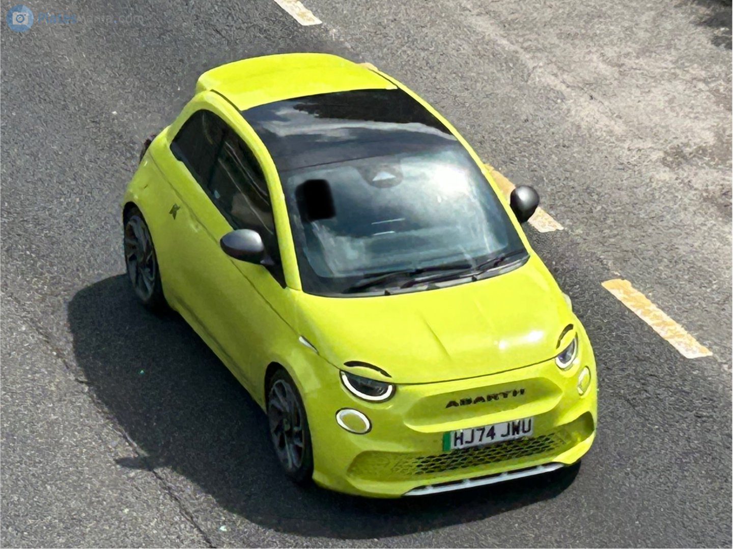 HJ74JWU, Abarth 500e 1st gen (394), 2023–