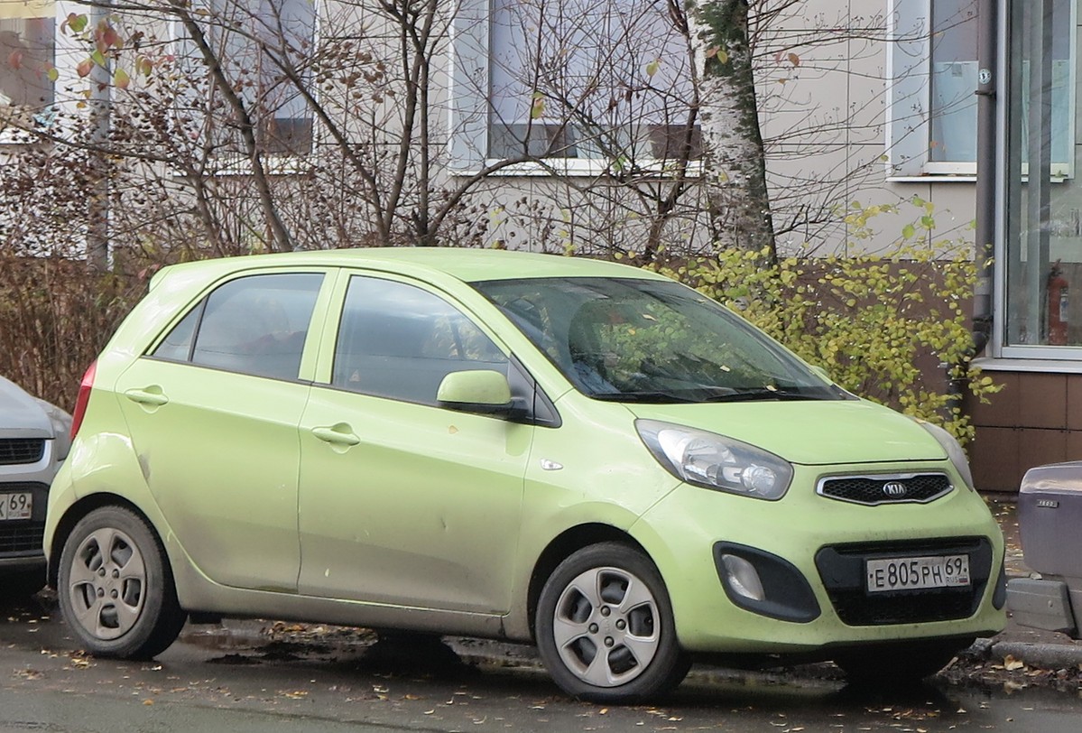 е 805 рн 69, Kia Picanto 2nd gen 5-door Hatch (TA), 2011–2017