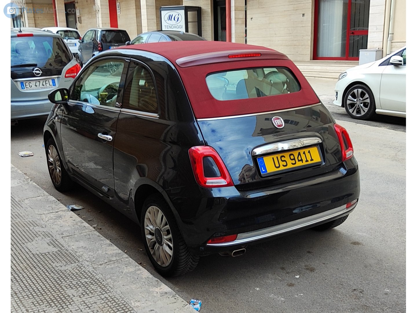 US 9411, FIAT 500 2nd gen (C) Cabrio (312), facelift, 2015–