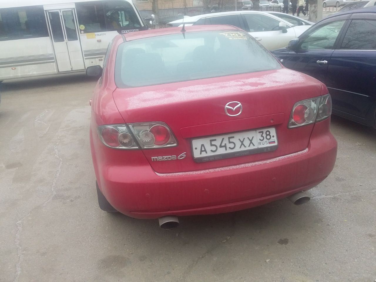 а 545 хх 38, Mazda 6 1st gen Sedan/Liftback (GG), 2002–2008 (–2016 for CN-market)