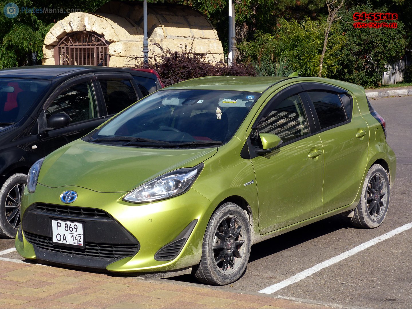 р 869 оа 142, Toyota Aqua 1st gen (NHP10), 2nd facelift, 2017–2021