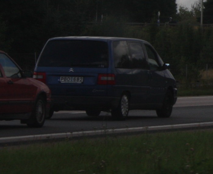 PBO 682, Citroёn Evasion 1st gen (U60), facelift, 1998–2002