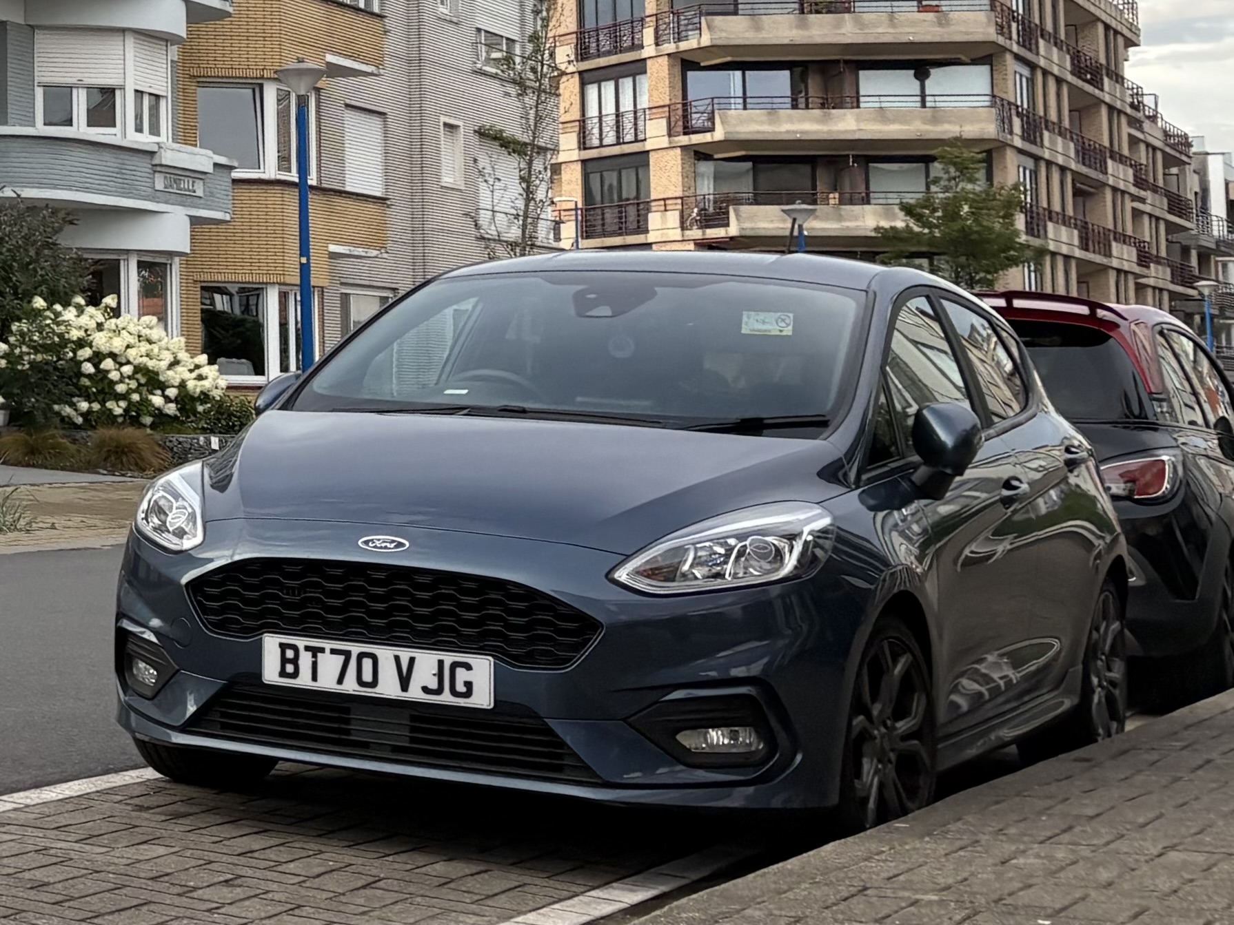 BT70VJG, Ford Fiesta 7th gen 5-door Hatch (B479), 2017–2023