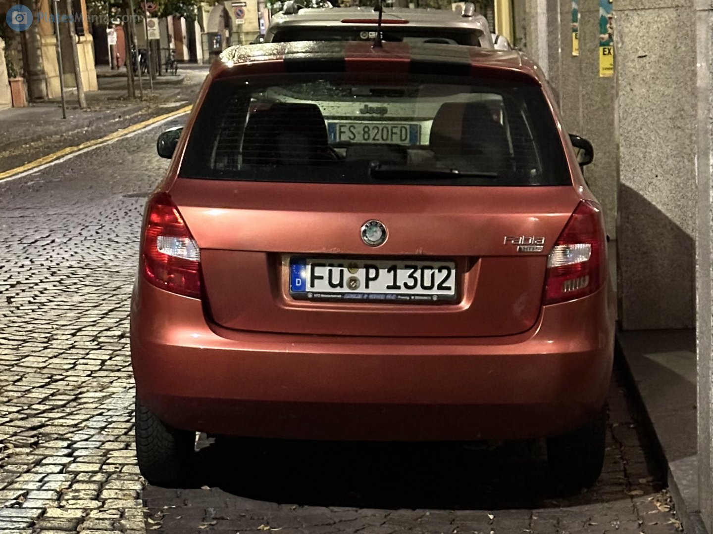 FÜ P 1302, Skoda Fabia 2nd gen Hatch (5J2/542), 2007–2014