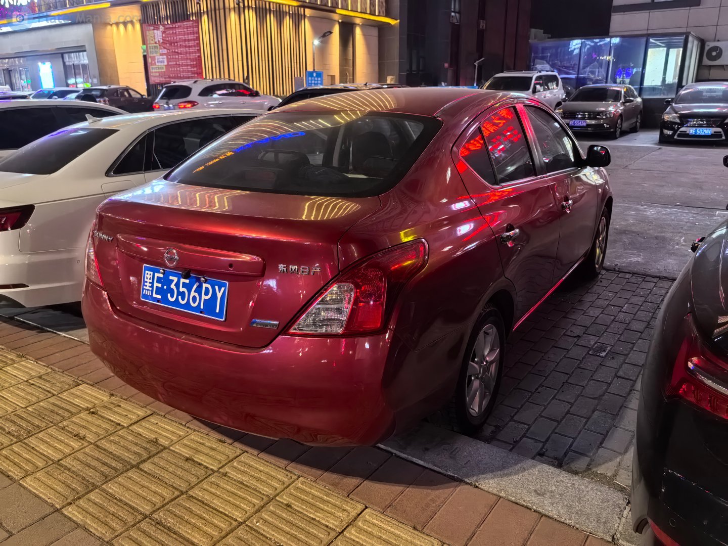 黑E·356PY, Nissan Sunny 10th gen (N17; Asia- and Middle East-market), 2011­–2020 (–present for Middle East-market)
