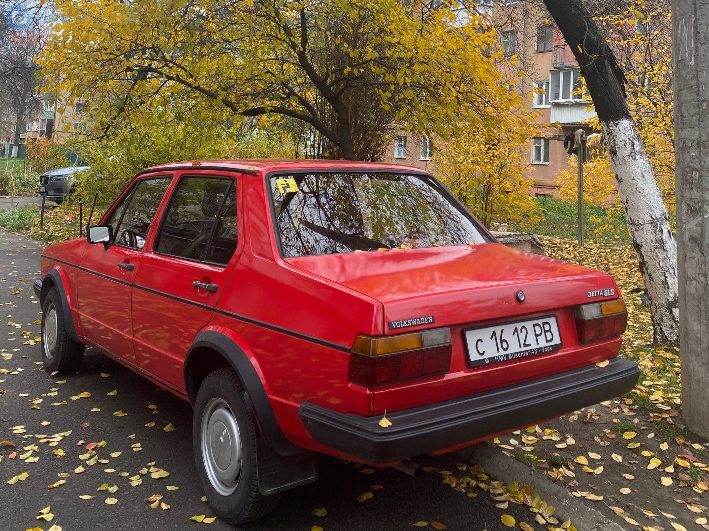 с 1612 РВ, Volkswagen Jetta 1st gen 4-door Sedan (16), 1979–1984