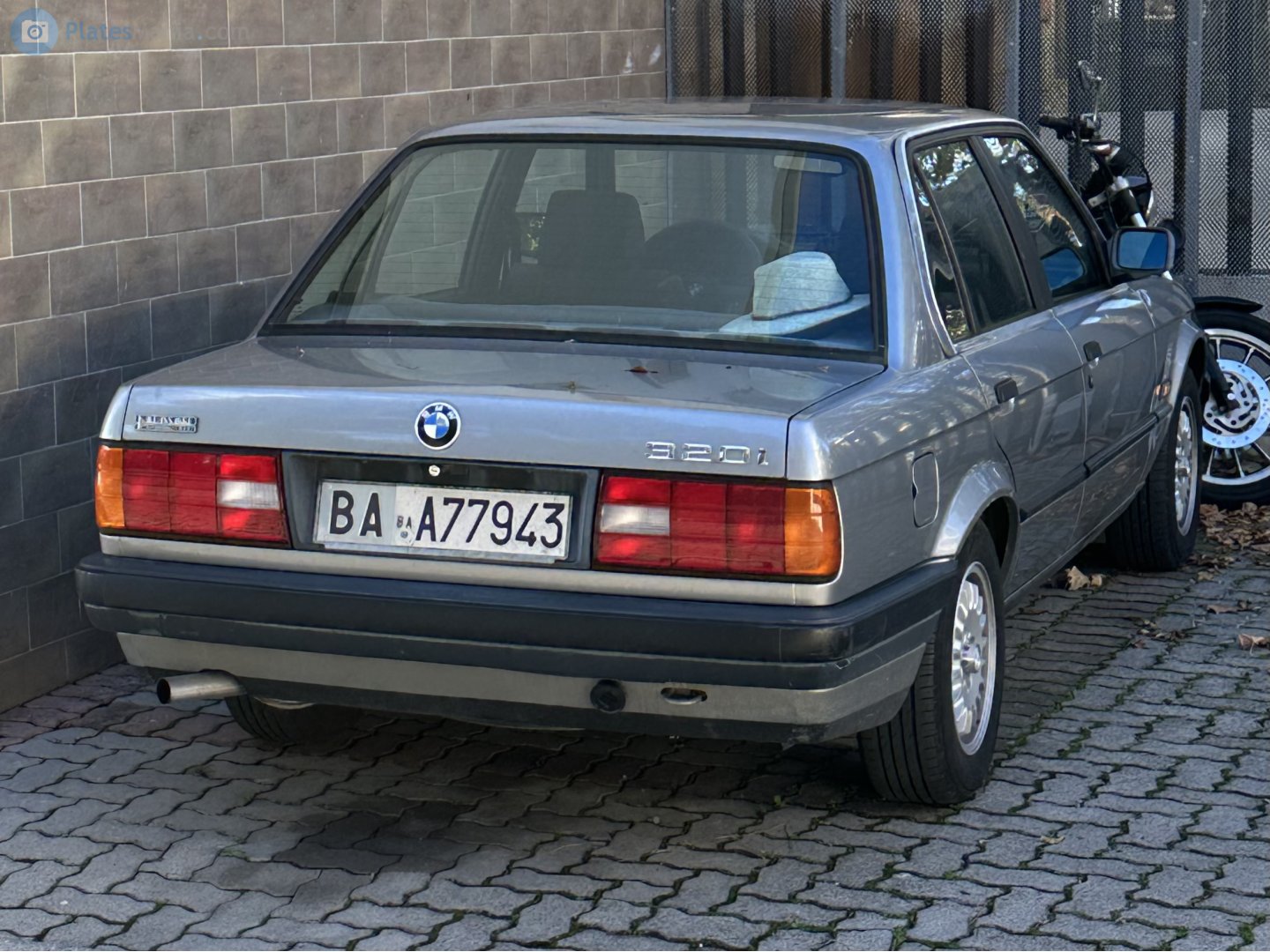 BA A77943, BMW 3 Series 2nd gen Sedan (E30), 1983–1991